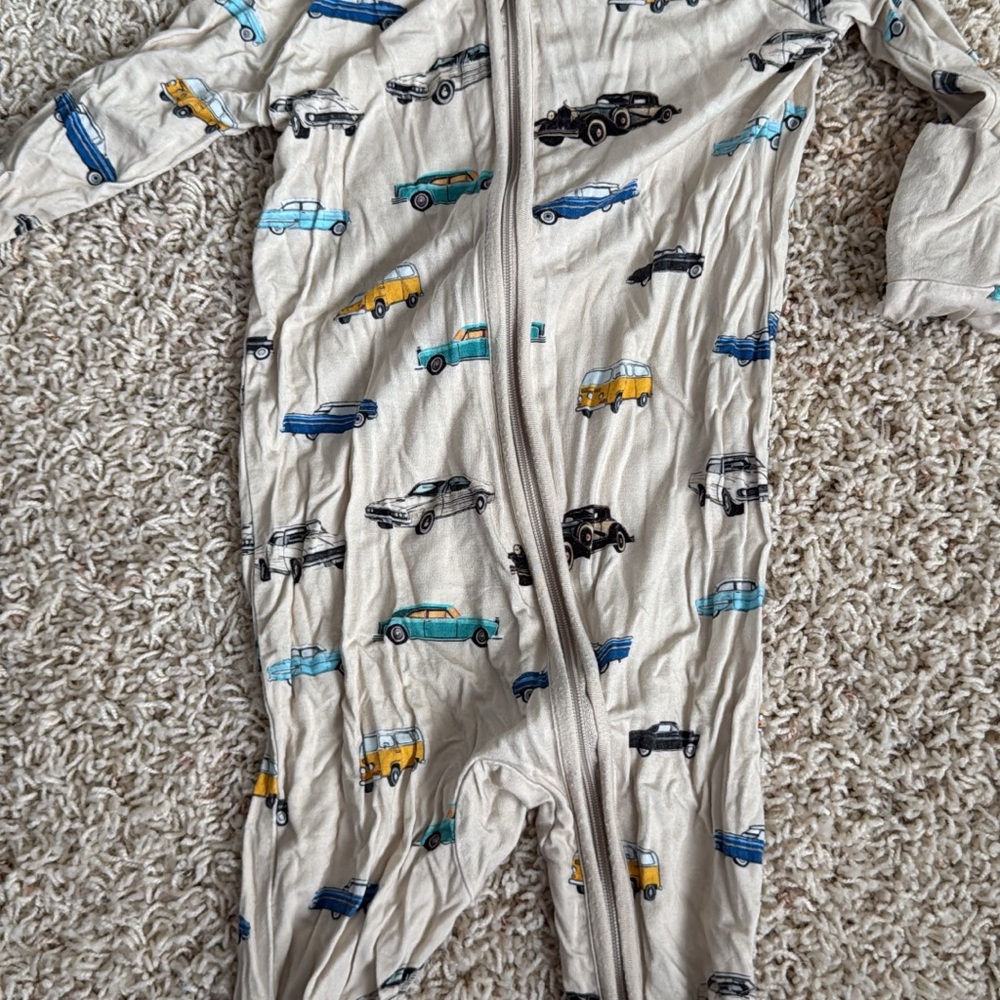 Kids Car Print One Piece